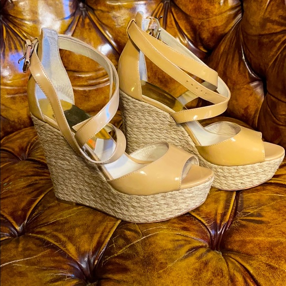 Michael Kors Shoes - Michael Kors wedge sandal EUC
